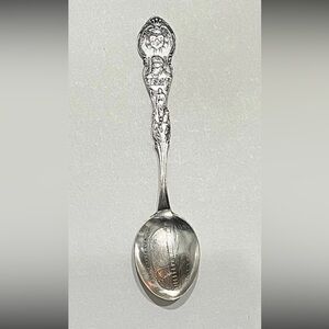 Vintage Sterling Silver Salt Lake City Utah Collector Spoon